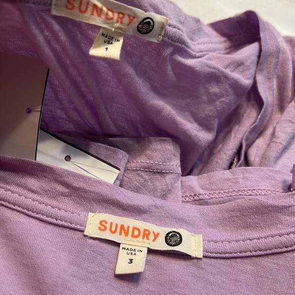 Sundry Star Long Sleeve Tee - Picture 5 of 6